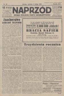 Naprzód : organ Polskiej Partji Socjalistycznej. 1934, nr 33