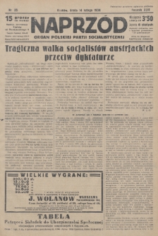 Naprzód : organ Polskiej Partji Socjalistycznej. 1934, nr 35