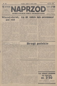 Naprzód : organ Polskiej Partji Socjalistycznej. 1934, nr 49