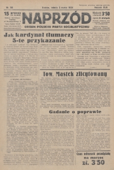 Naprzód : organ Polskiej Partji Socjalistycznej. 1934, nr 50