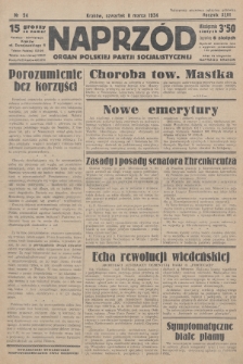 Naprzód : organ Polskiej Partji Socjalistycznej. 1934, nr 54