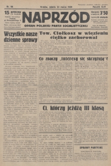 Naprzód : organ Polskiej Partji Socjalistycznej. 1934, nr 68