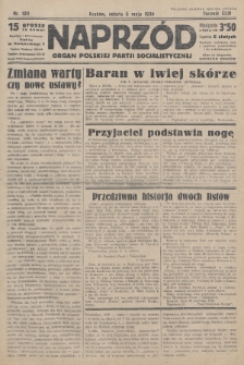 Naprzód : organ Polskiej Partji Socjalistycznej. 1934, nr 100