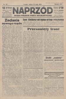 Naprzód : organ Polskiej Partji Socjalistycznej. 1934, nr 111