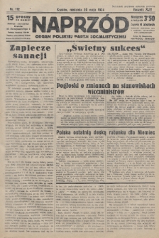 Naprzód : organ Polskiej Partji Socjalistycznej. 1934, nr 112