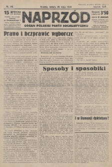 Naprzód : organ Polskiej Partji Socjalistycznej. 1934, nr 116
