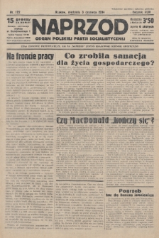 Naprzód : organ Polskiej Partji Socjalistycznej. 1934, nr 122