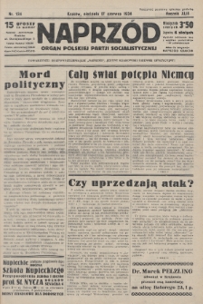 Naprzód : organ Polskiej Partji Socjalistycznej. 1934, nr 134