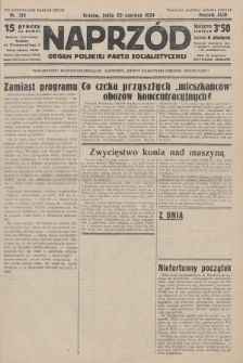 Naprzód : organ Polskiej Partji Socjalistycznej. 1934, nr 136 (po konfiskacie nakład drugi)