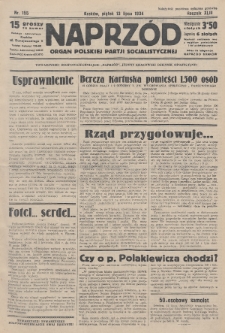 Naprzód : organ Polskiej Partji Socjalistycznej. 1934, nr 155