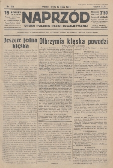 Naprzód : organ Polskiej Partji Socjalistycznej. 1934, nr 159