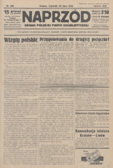 Naprzód : organ Polskiej Partji Socjalistycznej. 1934, nr 166