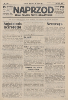 Naprzód : organ Polskiej Partji Socjalistycznej. 1934, nr 169 [nakład skonfiskowany?]