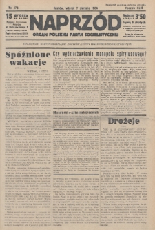 Naprzód : organ Polskiej Partji Socjalistycznej. 1934, nr 176