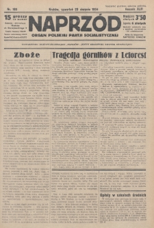 Naprzód : organ Polskiej Partji Socjalistycznej. 1934, nr 189