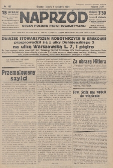 Naprzód : organ Polskiej Partji Socjalistycznej. 1934, nr 197