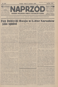 Naprzód : organ Polskiej Partji Socjalistycznej. 1934, nr 200 [nakład skonfiskowany?]