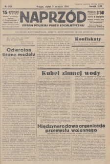 Naprzód : organ Polskiej Partji Socjalistycznej. 1934, nr 202