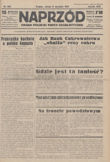 Naprzód : organ Polskiej Partji Socjalistycznej. 1934, nr 205