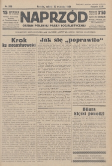 Naprzód : organ Polskiej Partji Socjalistycznej. 1934, nr 209