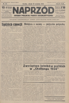 Naprzód : organ Polskiej Partji Socjalistycznej. 1934, nr 211 (po konfiskacie nakład drugi)