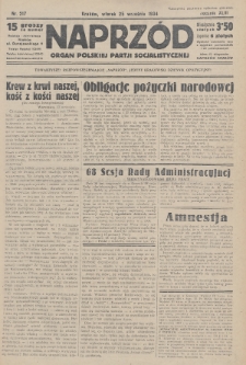 Naprzód : organ Polskiej Partji Socjalistycznej. 1934, nr 217