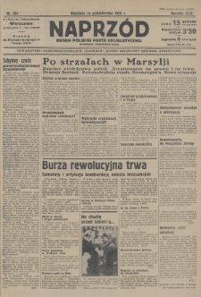Naprzód : organ Polskiej Partji Socjalistycznej. 1934, nr 234