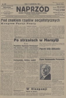 Naprzód : organ Polskiej Partji Socjalistycznej. 1934, nr 238