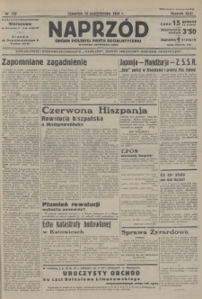 Naprzód : organ Polskiej Partji Socjalistycznej. 1934, nr 239