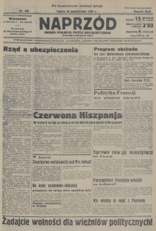 Naprzód : organ Polskiej Partji Socjalistycznej. 1934, nr 242 (po konfiskacie nakład drugi)