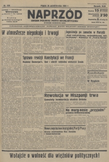 Naprzód : organ Polskiej Partji Socjalistycznej. 1934, nr 250