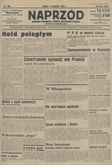 Naprzód : organ Polskiej Partji Socjalistycznej. 1934, nr 260