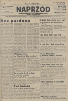 Naprzód : organ Polskiej Partji Socjalistycznej. 1934, nr 274