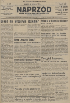 Naprzód : organ Polskiej Partji Socjalistycznej. 1934, nr 288 (po konfiskacie nakład drugi)