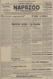 Naprzód : organ Polskiej Partji Socjalistycznej. 1934, nr 291 (po konfiskacie nakład drugi)