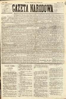 Gazeta Narodowa. 1875, nr 204