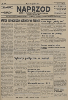 Naprzód : organ Polskiej Partji Socjalistycznej. 1934, nr 311