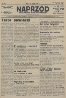 Naprzód : organ Polskiej Partji Socjalistycznej. 1934, nr 318