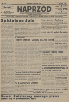 Naprzód : organ Polskiej Partji Socjalistycznej. 1934, nr 320