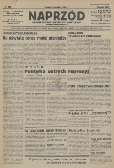 Naprzód : organ Polskiej Partji Socjalistycznej. 1934, nr 325