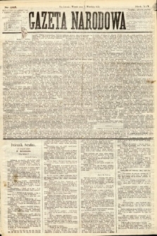 Gazeta Narodowa. 1875, nr 205