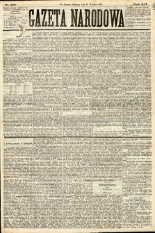 Gazeta Narodowa. 1875, nr 212