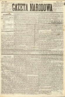 Gazeta Narodowa. 1875, nr 215
