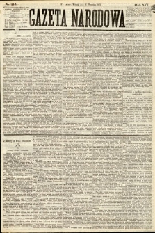 Gazeta Narodowa. 1875, nr 216