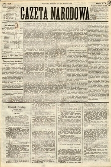 Gazeta Narodowa. 1875, nr 218
