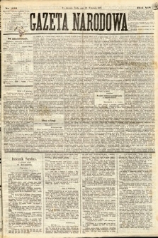 Gazeta Narodowa. 1875, nr 223
