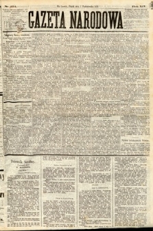 Gazeta Narodowa. 1875, nr 224