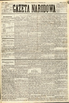 Gazeta Narodowa. 1875, nr 229
