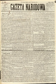 Gazeta Narodowa. 1875, nr 241
