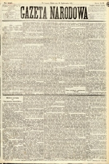 Gazeta Narodowa. 1875, nr 243